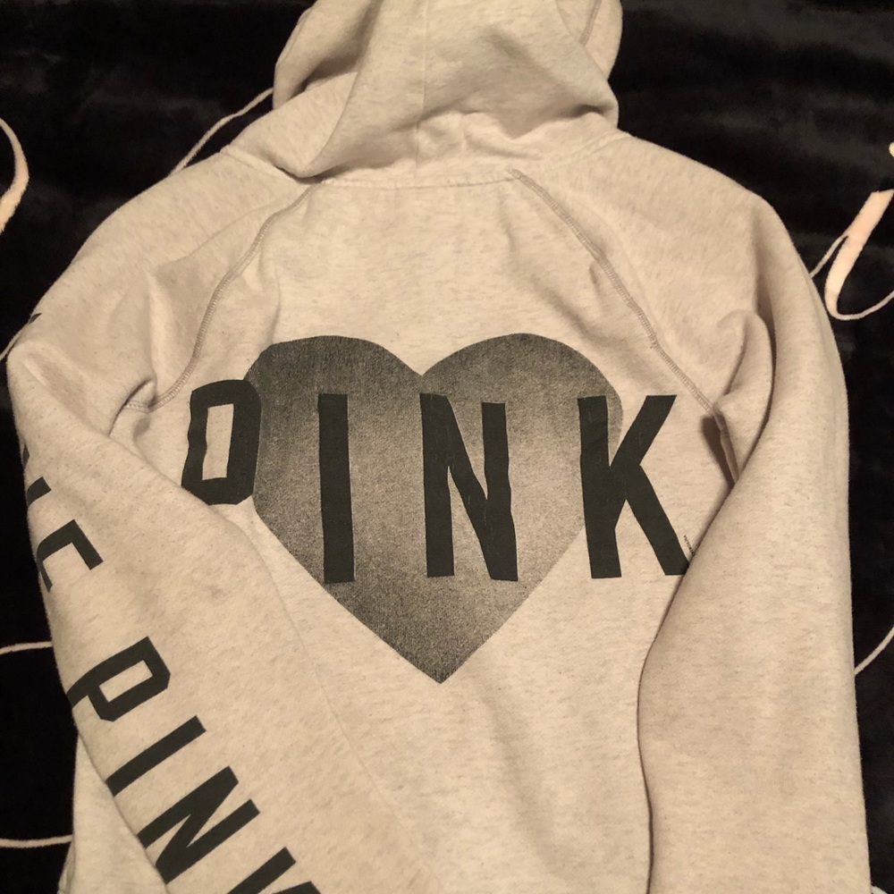 Pink hoodie